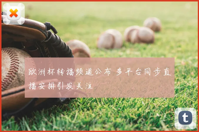 欧洲杯转播频道公布 多平台同步直播安排引发关注
