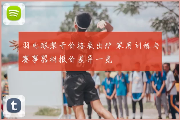 羽毛球架子价格表出炉 家用训练与赛事器材报价差异一览